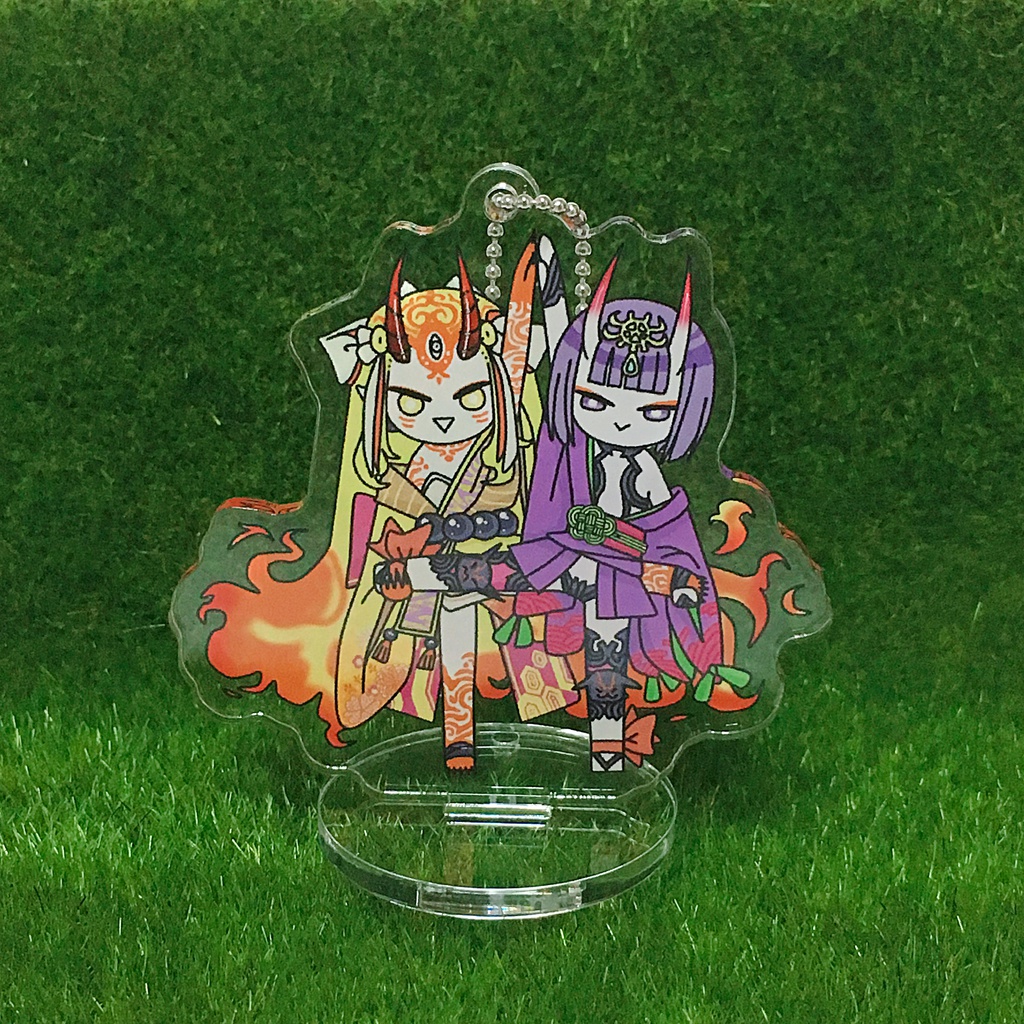 FGO 茨木&酒呑 アクリルスタンドキーホルダー