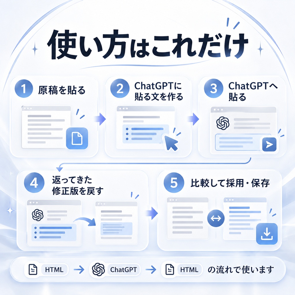 チャッピー原稿お直しキット v1.0