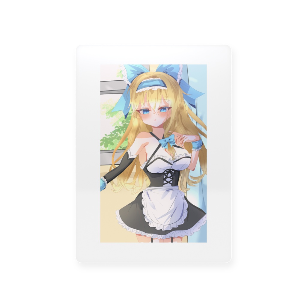 金髪メイドのトレーディングカード