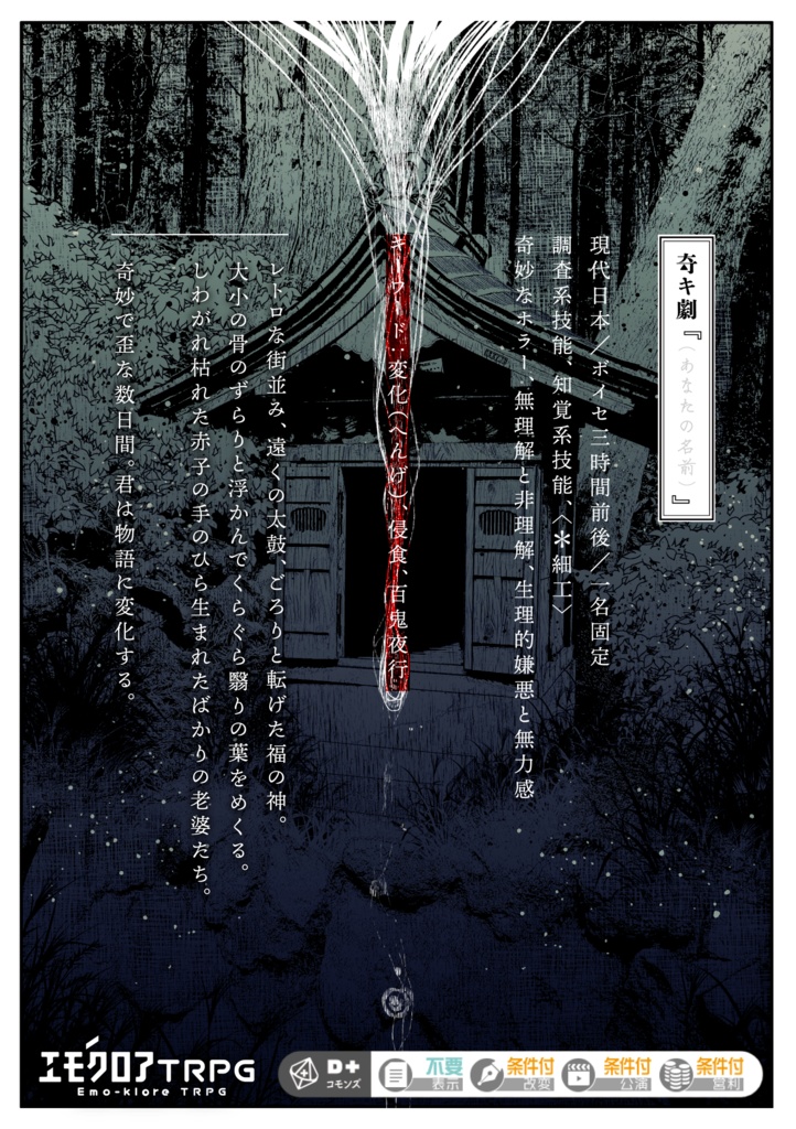 奇キ劇『(あなたの名前)』|Emo-klore