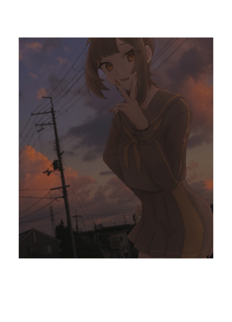 チェキ風ブロマイド