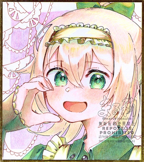 秘密結社holoX 直筆ミニ色紙