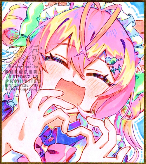 秘密結社holoX 直筆ミニ色紙