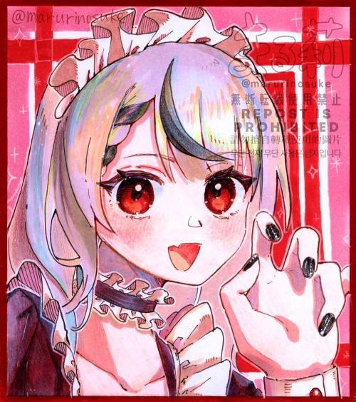 秘密結社holoX 直筆ミニ色紙