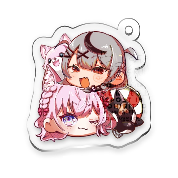 秘密結社holoX アクリルキーホルダー