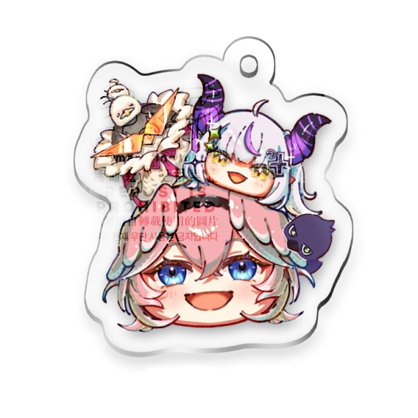 秘密結社holoX アクリルキーホルダー