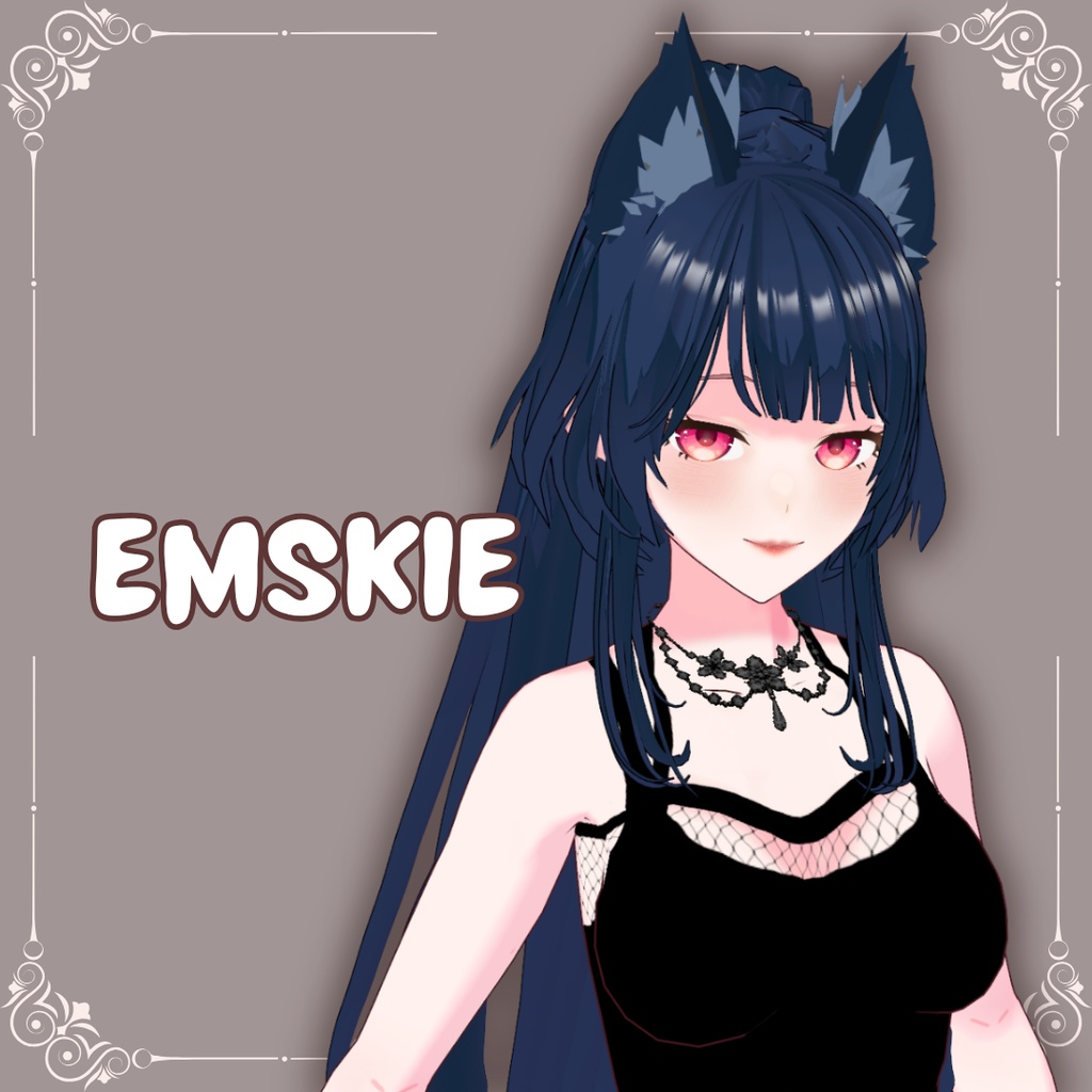 VROID/Vtuber | Emskie 🖤