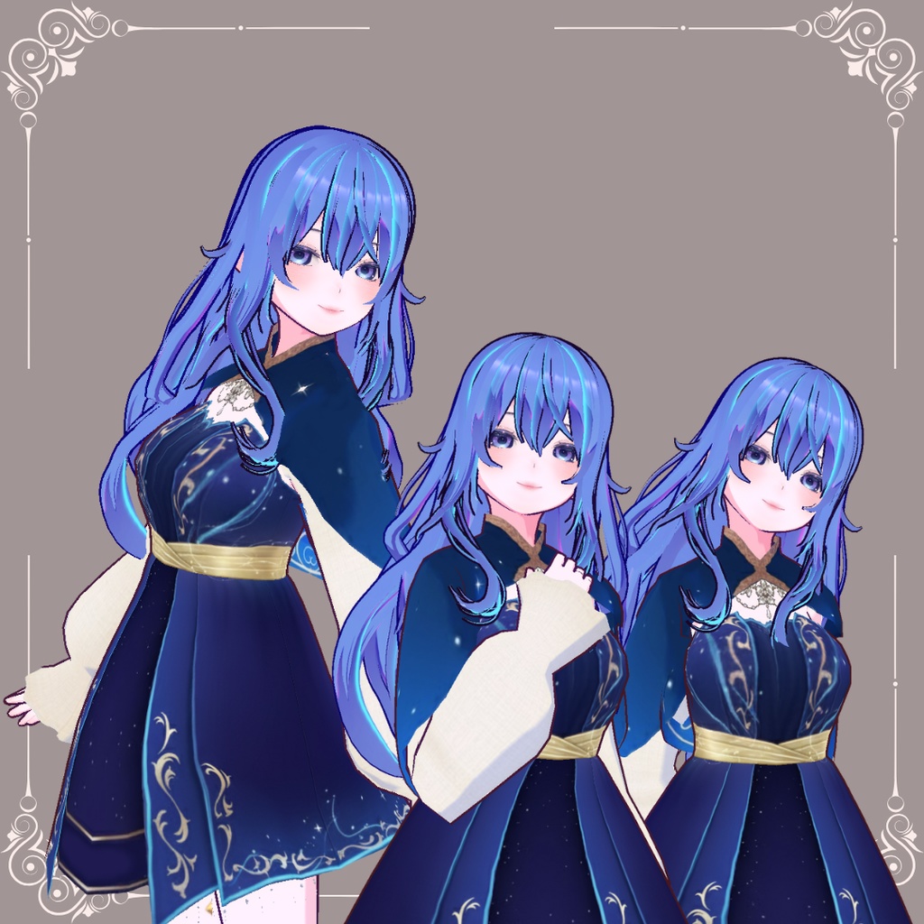 3D VROID/Vtuber | Lunara 🌙