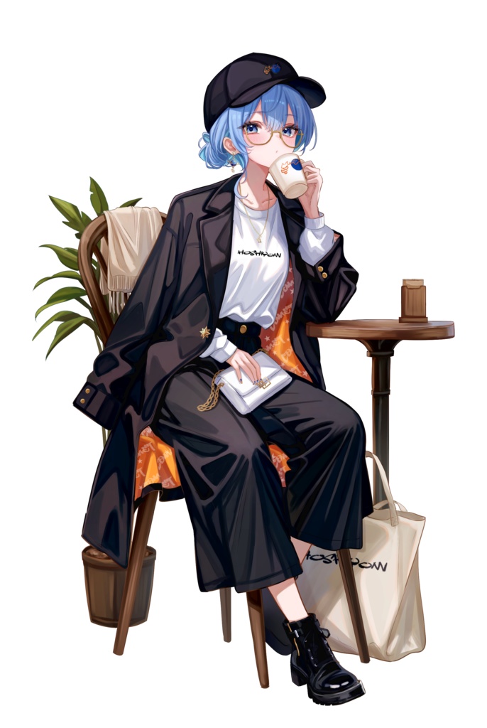 星街すいせい　カフェコーデアクスタ