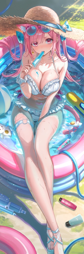 結城さくなBIG水着タペストリー