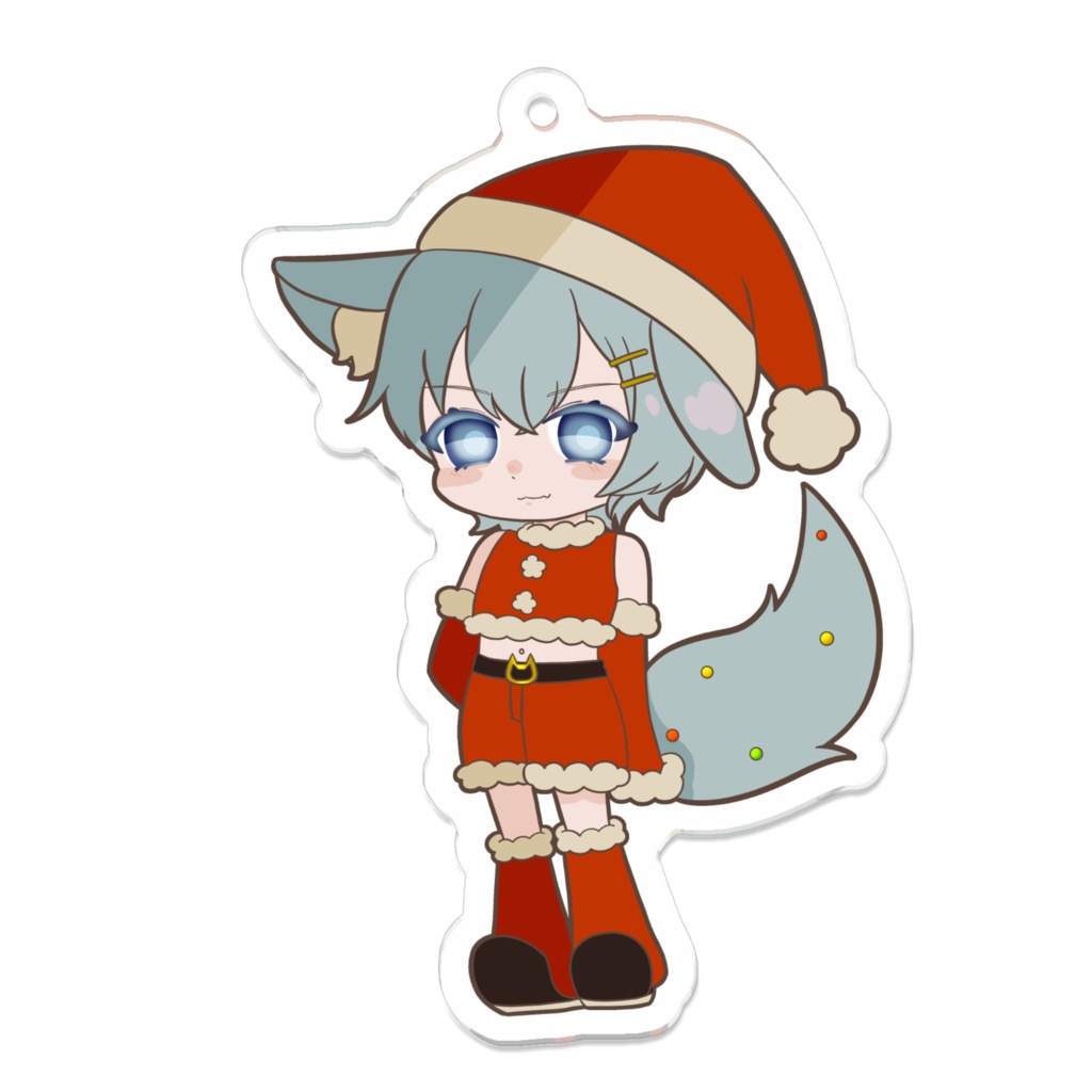 🐺2024空希アセナXmasアクリルキーホルダー(70mm)