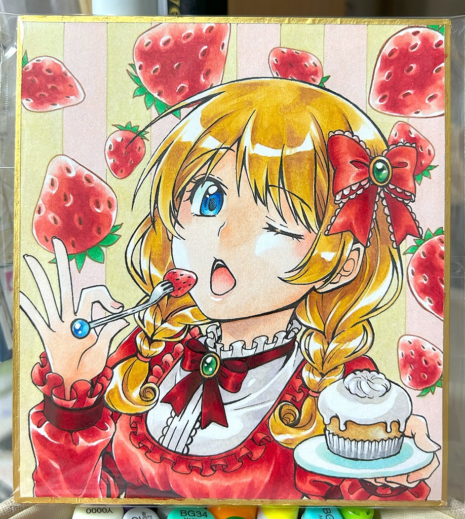 ミニ色紙リクエスト販売