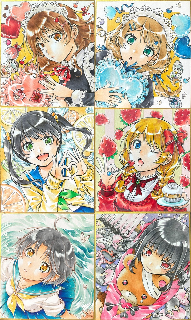 ミニ色紙リクエスト販売