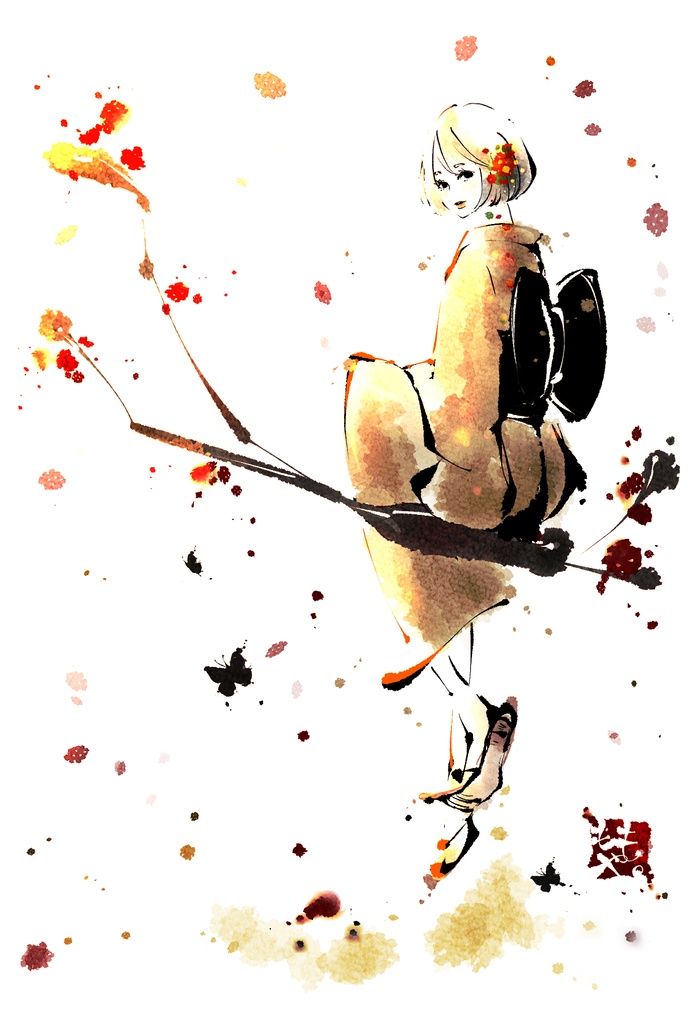 Silent Bloom 01 ー静かに咲くー デジタルアート12点セット ポストカード