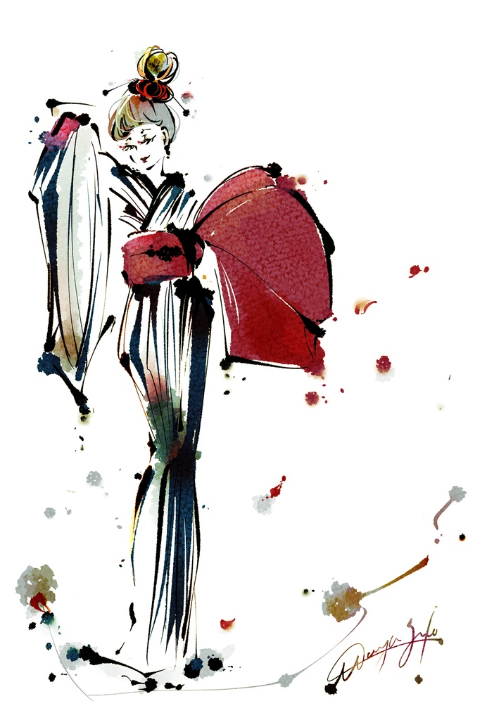 Silent Bloom 01 ー静かに咲くー デジタルアート12点セット ポストカード