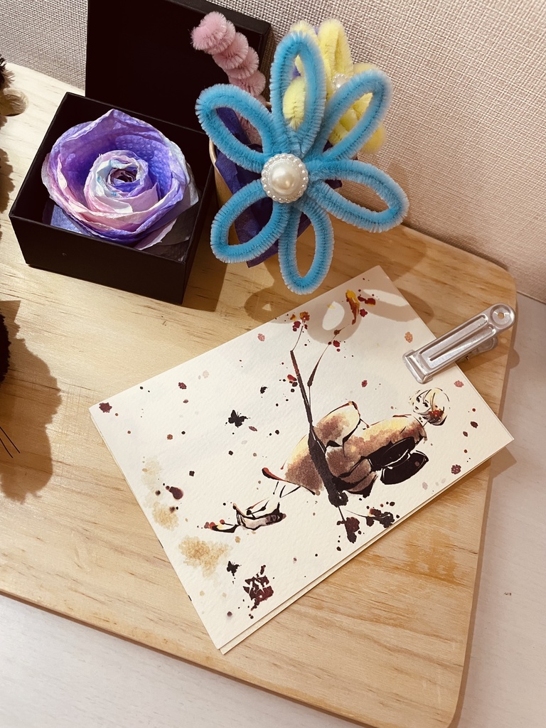 Silent Bloom 01 ー静かに咲くー デジタルアート12点セット ポストカード