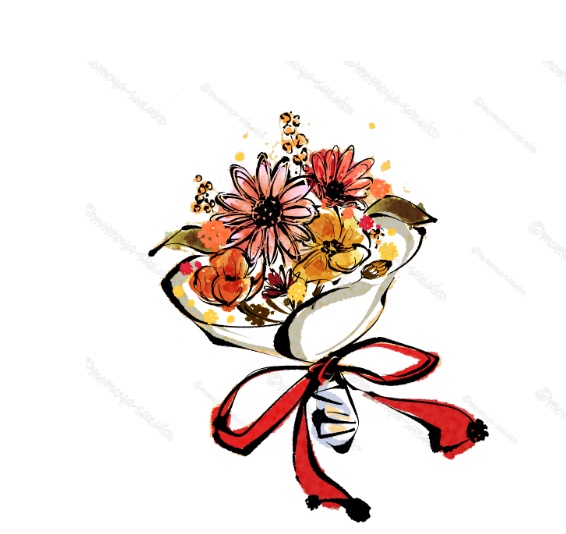 街角のあの子|水彩風ガールズイラストセット(12点)|透過PNG