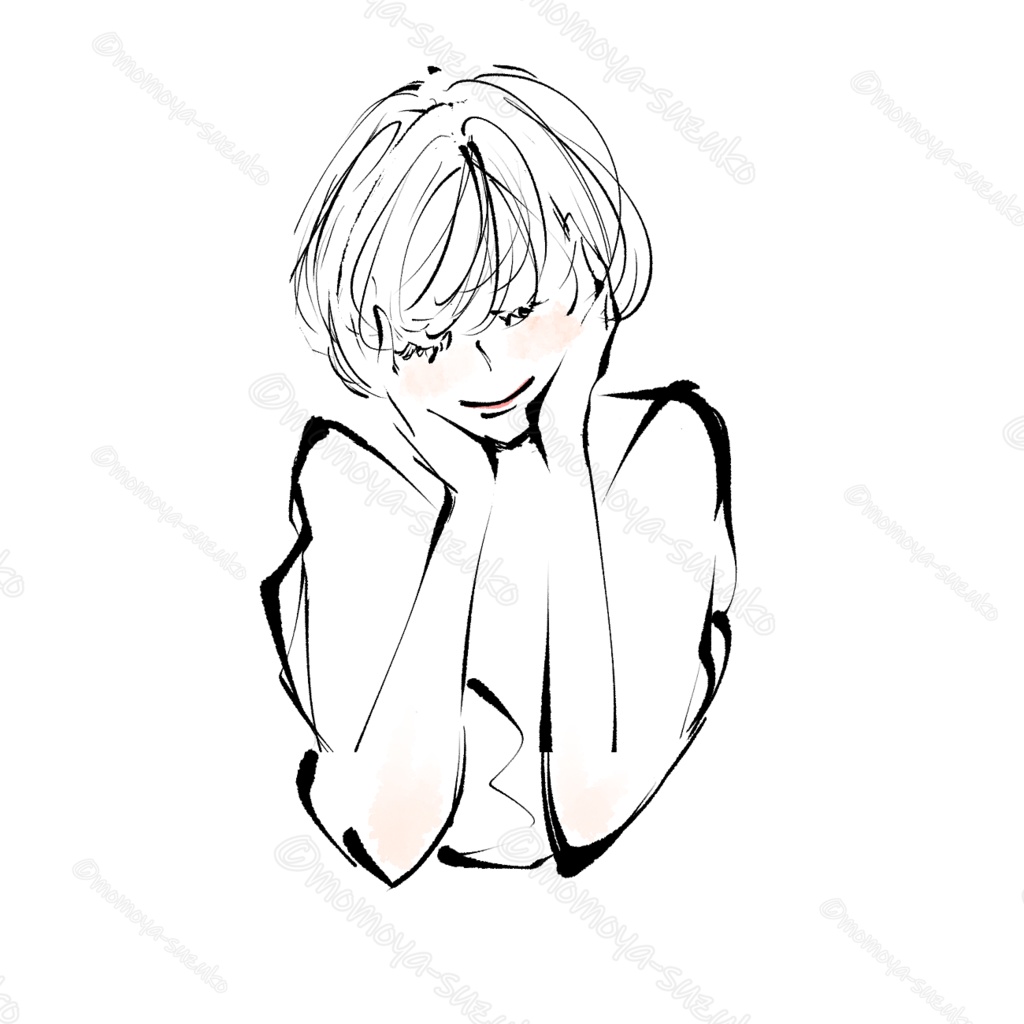 Beauty & Wellness Series》女性イラストセット(12点)|水彩タッチ・美容×セルフケア・透過PNG