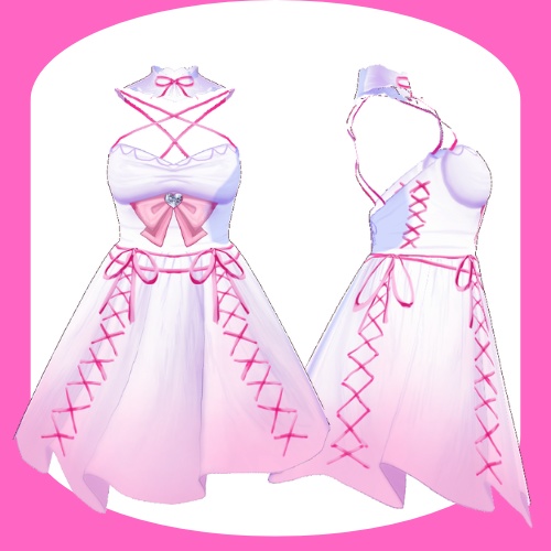 【Vroid】Sweet pink