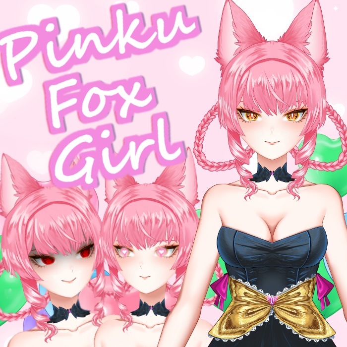 【Live2d】Pinku fox girl
