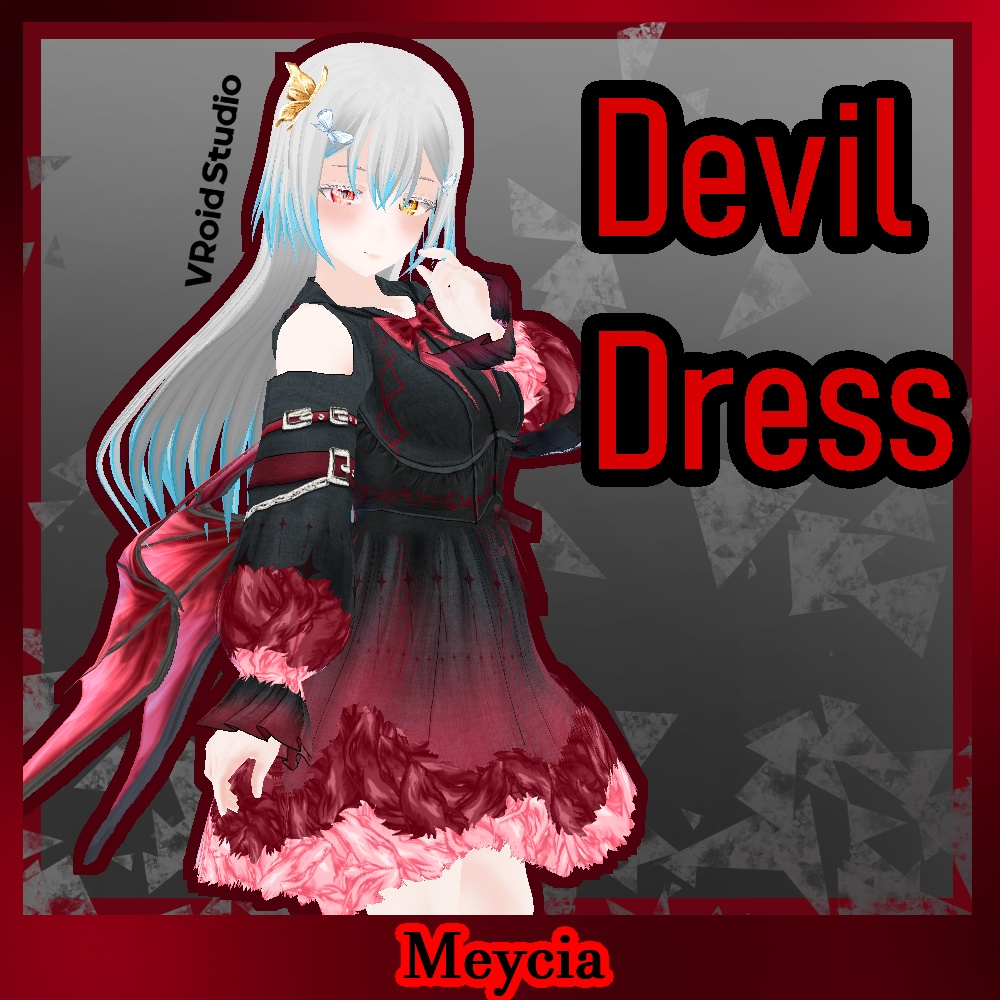 【Vroid】Devil dress