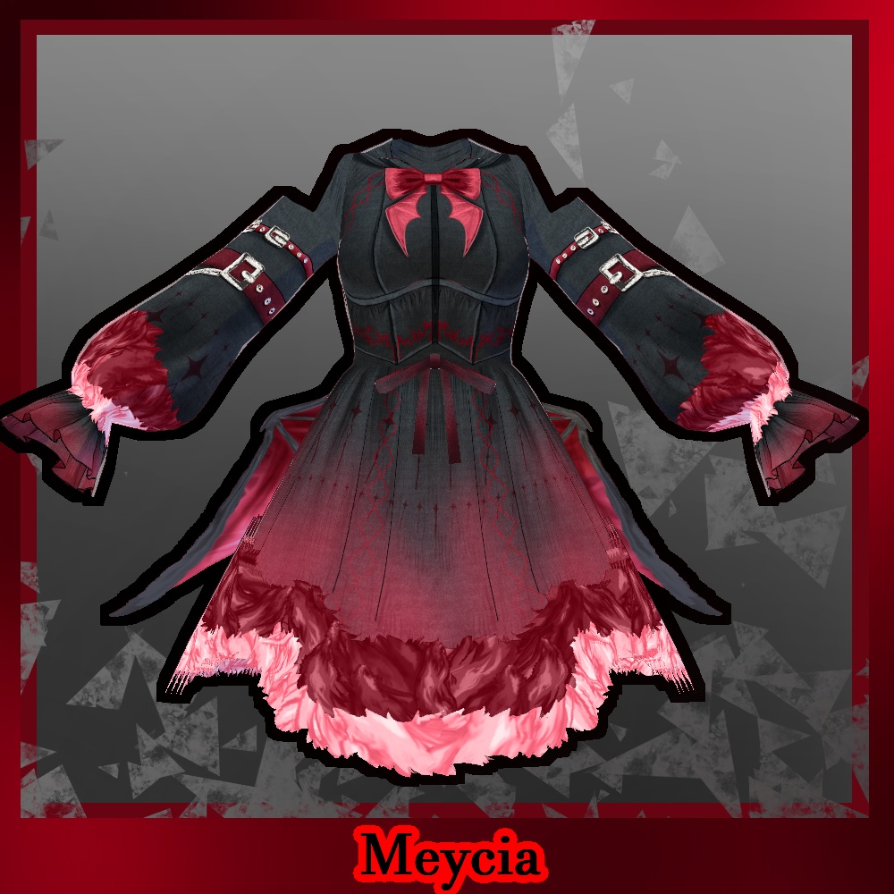 【Vroid】Devil dress