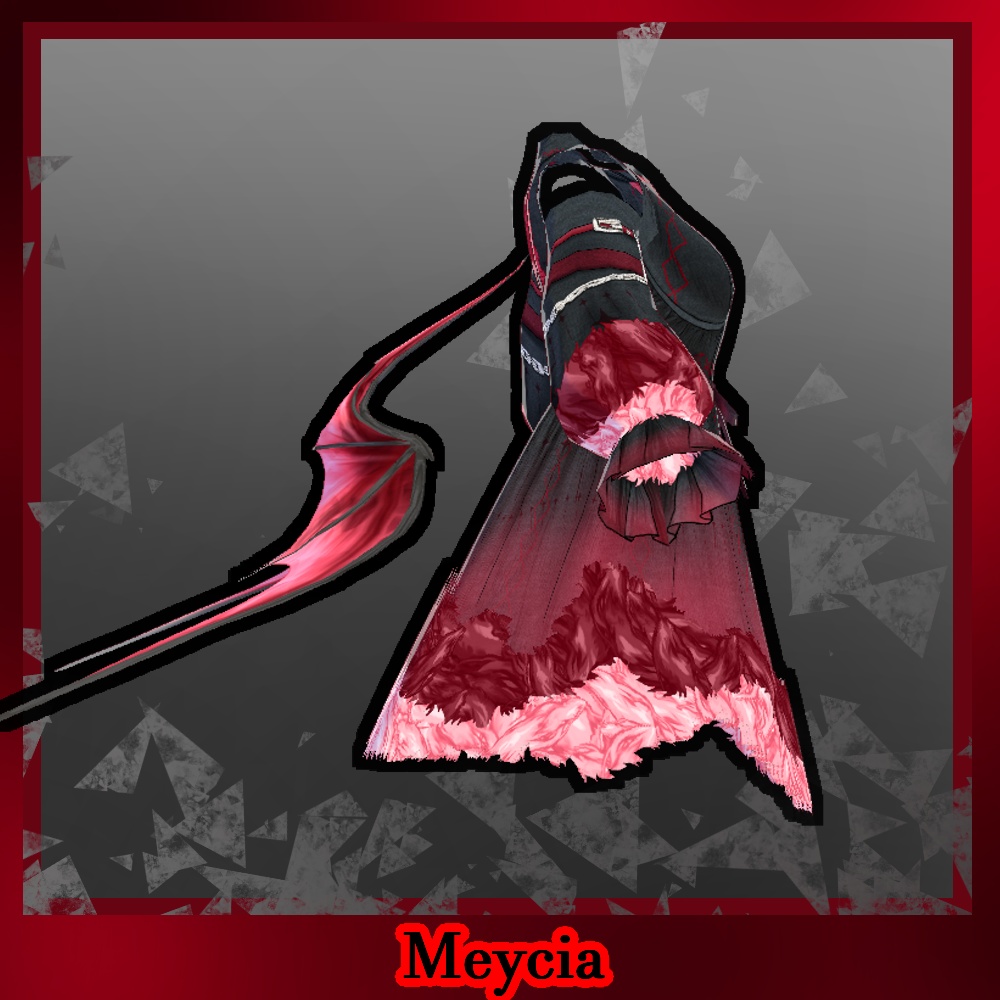 【Vroid】Devil dress