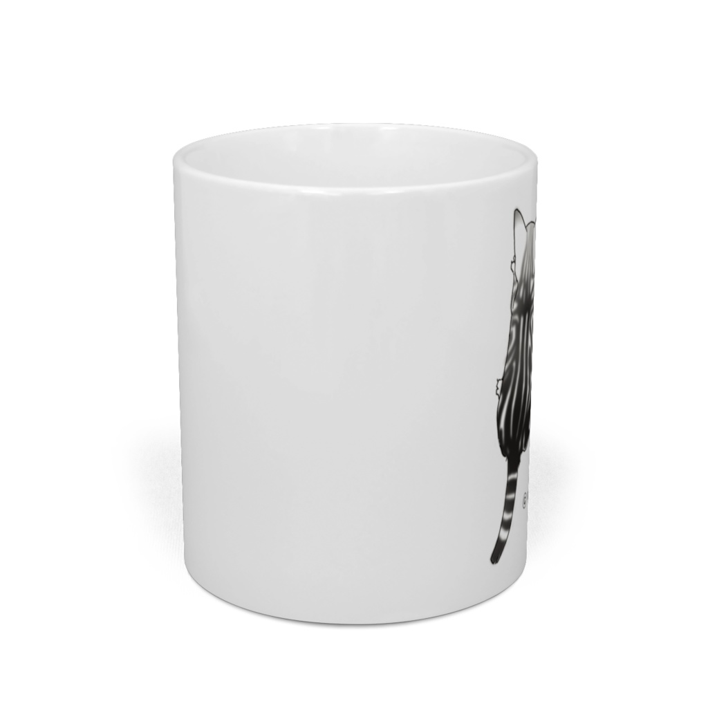 ぶらさがり子猫 マグカップ