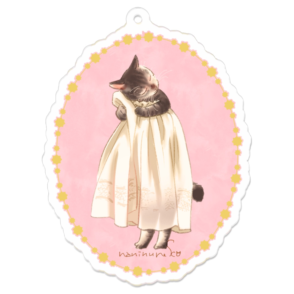 【アクリルキーホルダー】マロのみる夢＜乙女猫マロ＞