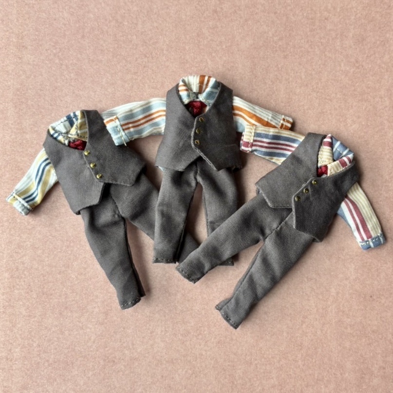 オビツ11 服 ハンドメイド スーツセット