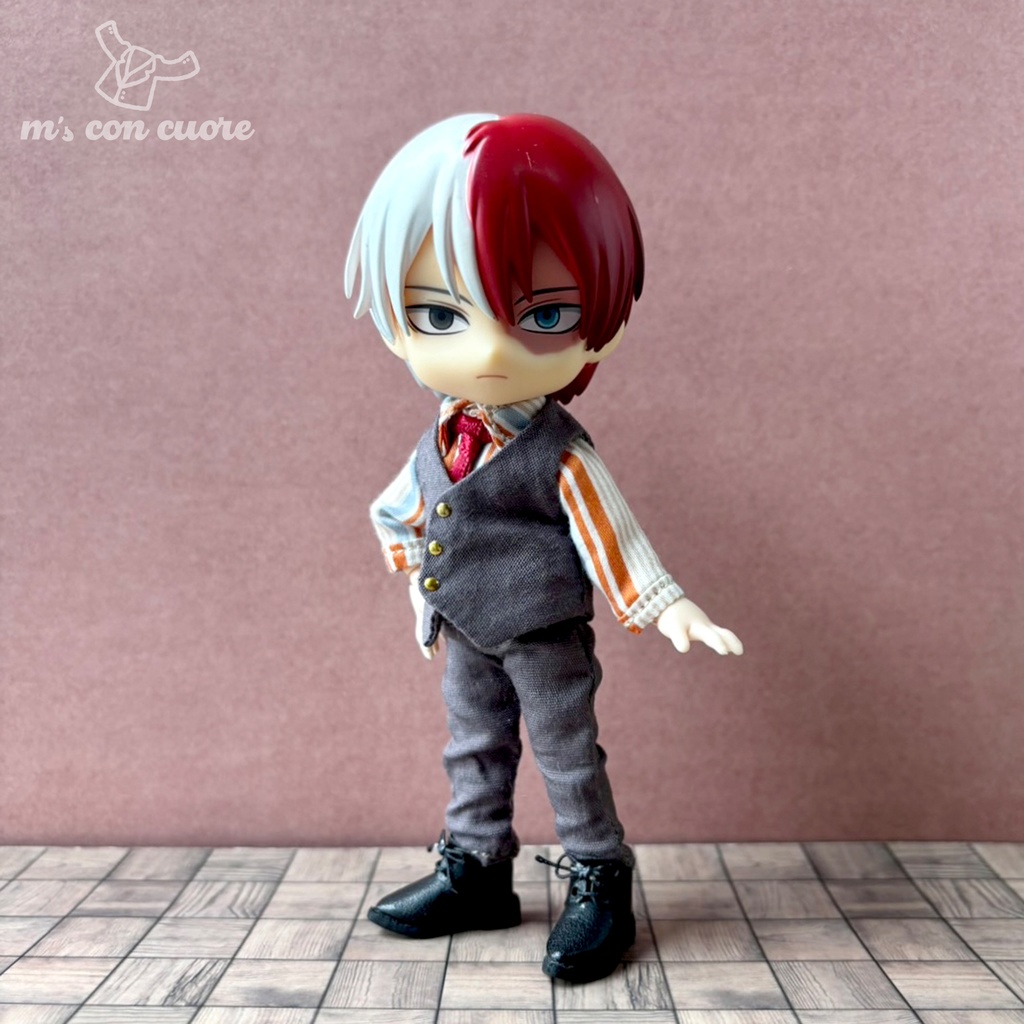 オビツ11 服 ハンドメイド スーツセット_イエロー