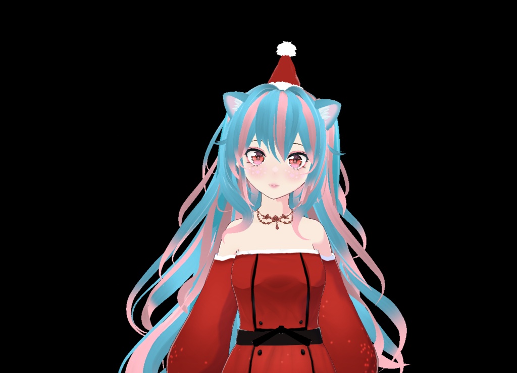 Santa Hat/Party Hat - Vroid Hair Ahoge