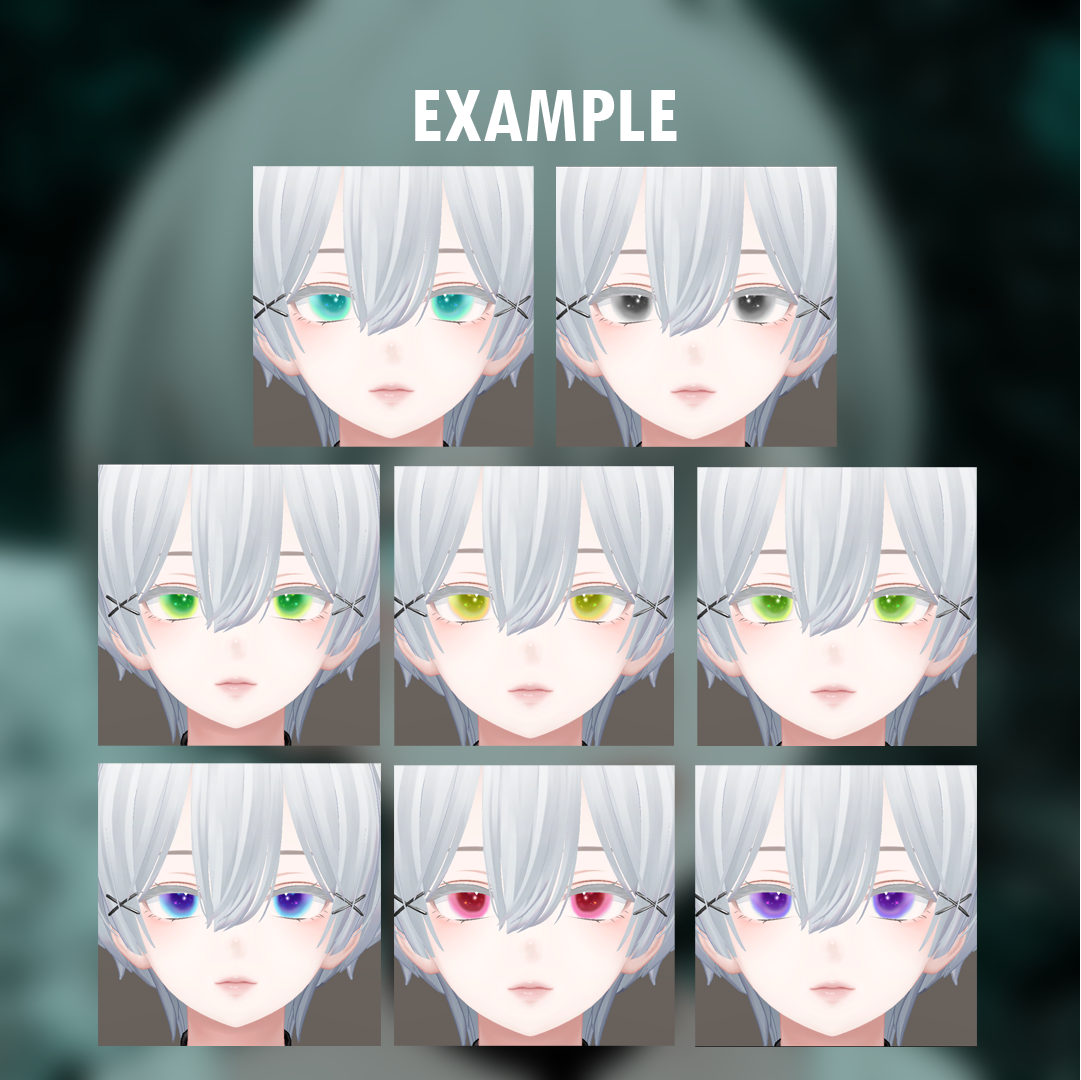 森羅 Shinra - eyes texture - TENXshop - BOOTH