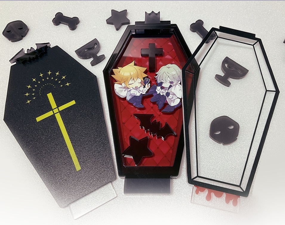 すやすや棺桶オブジェ