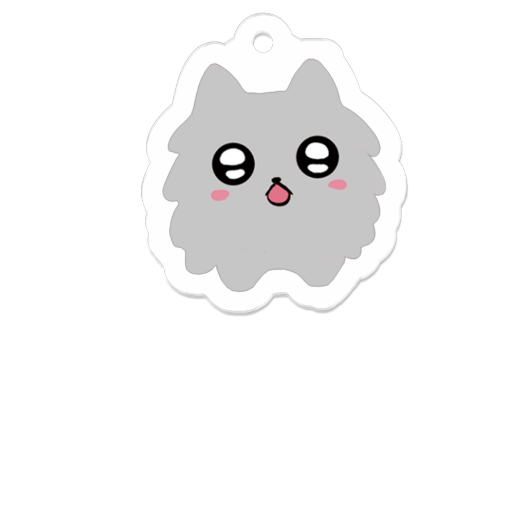 もこ アクリルキーホルダー