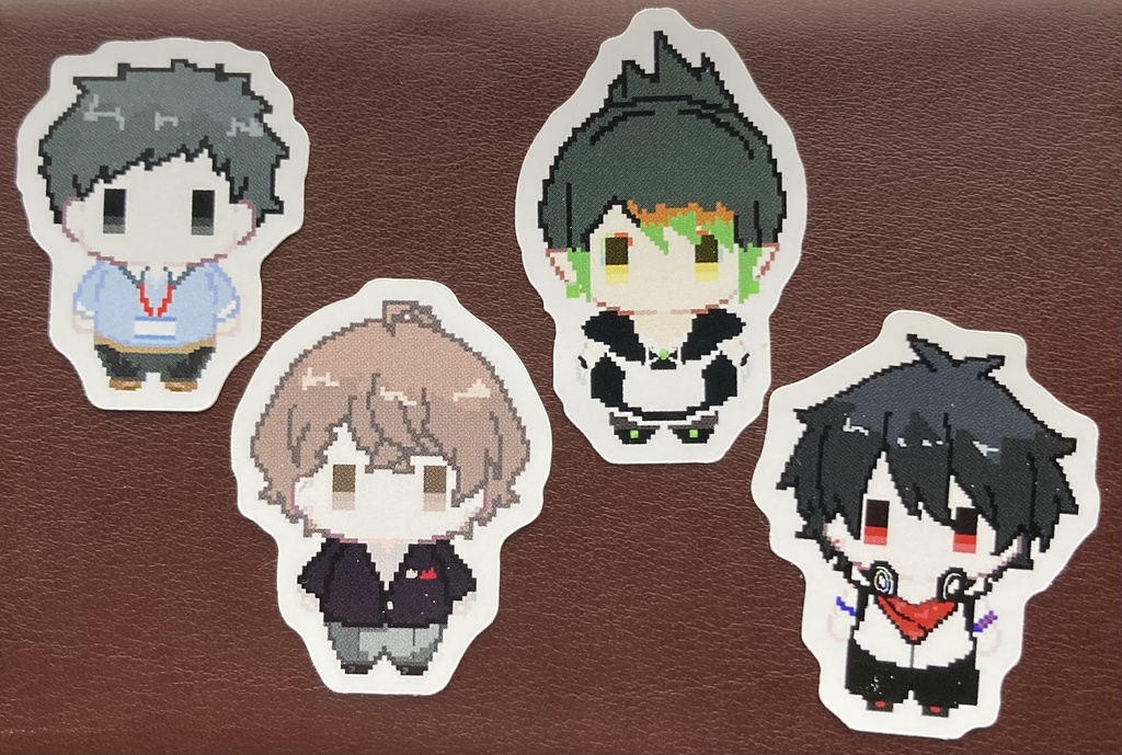 加賀美中心各種ステッカーセット