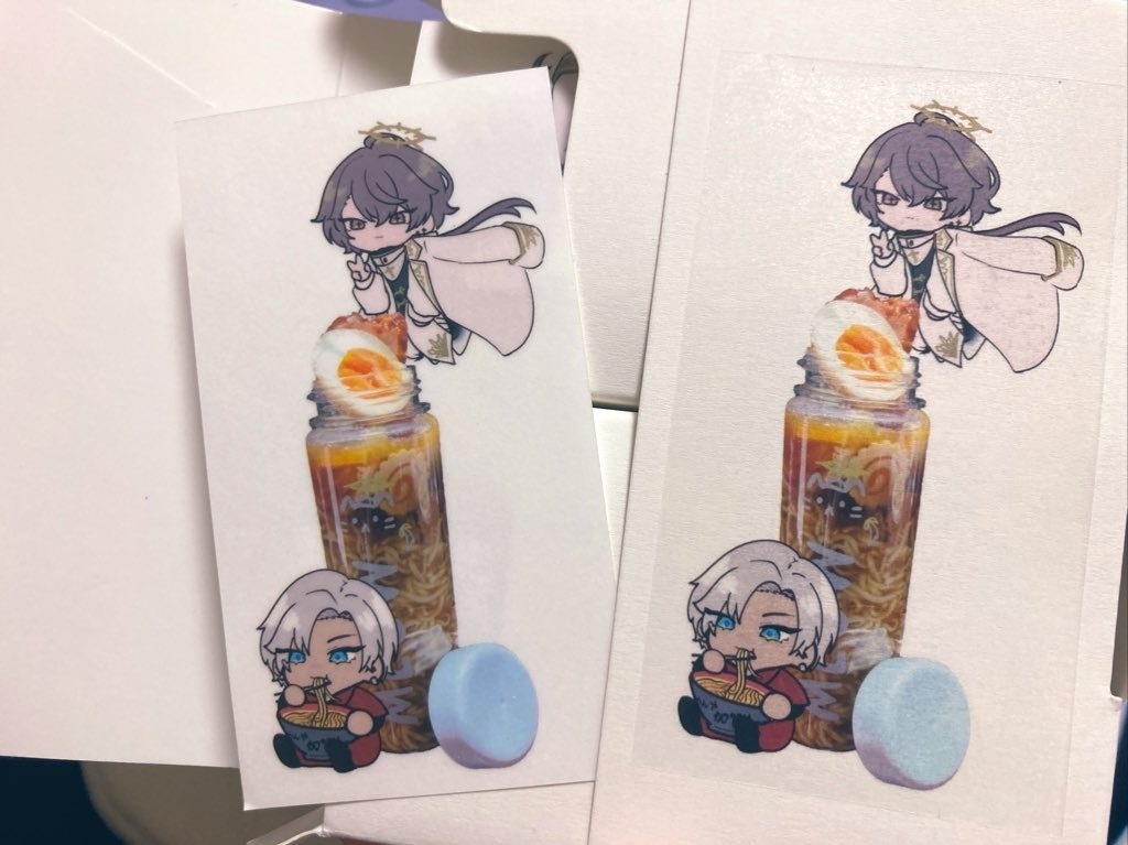 ダブスリアクリルキーホルダー