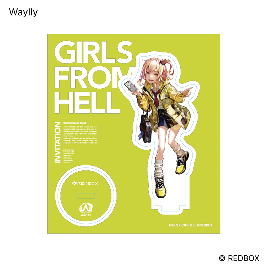 アクリルスタンドプレート「GIRLS FROM HELL」(2種)