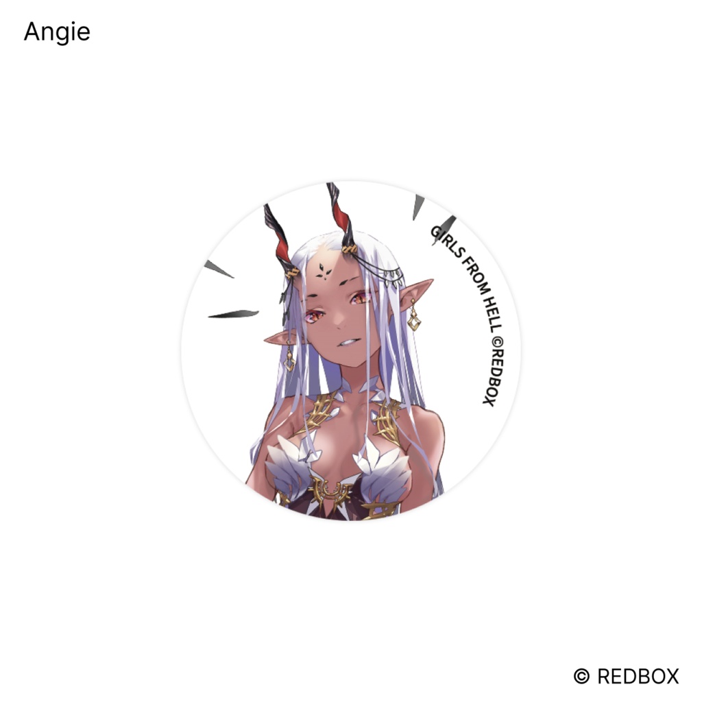 缶バッジ「GIRLS FROM HELL」(9種)