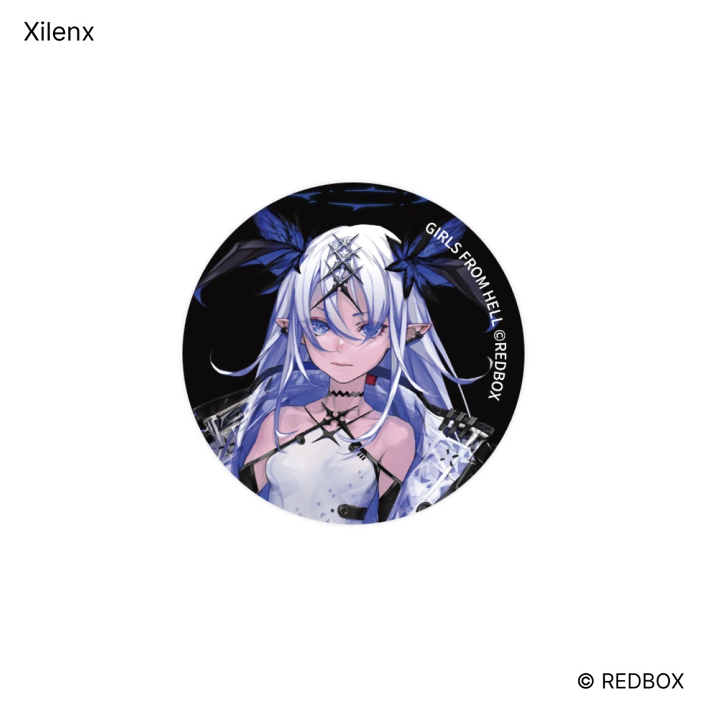 缶バッジ「GIRLS FROM HELL」(9種)