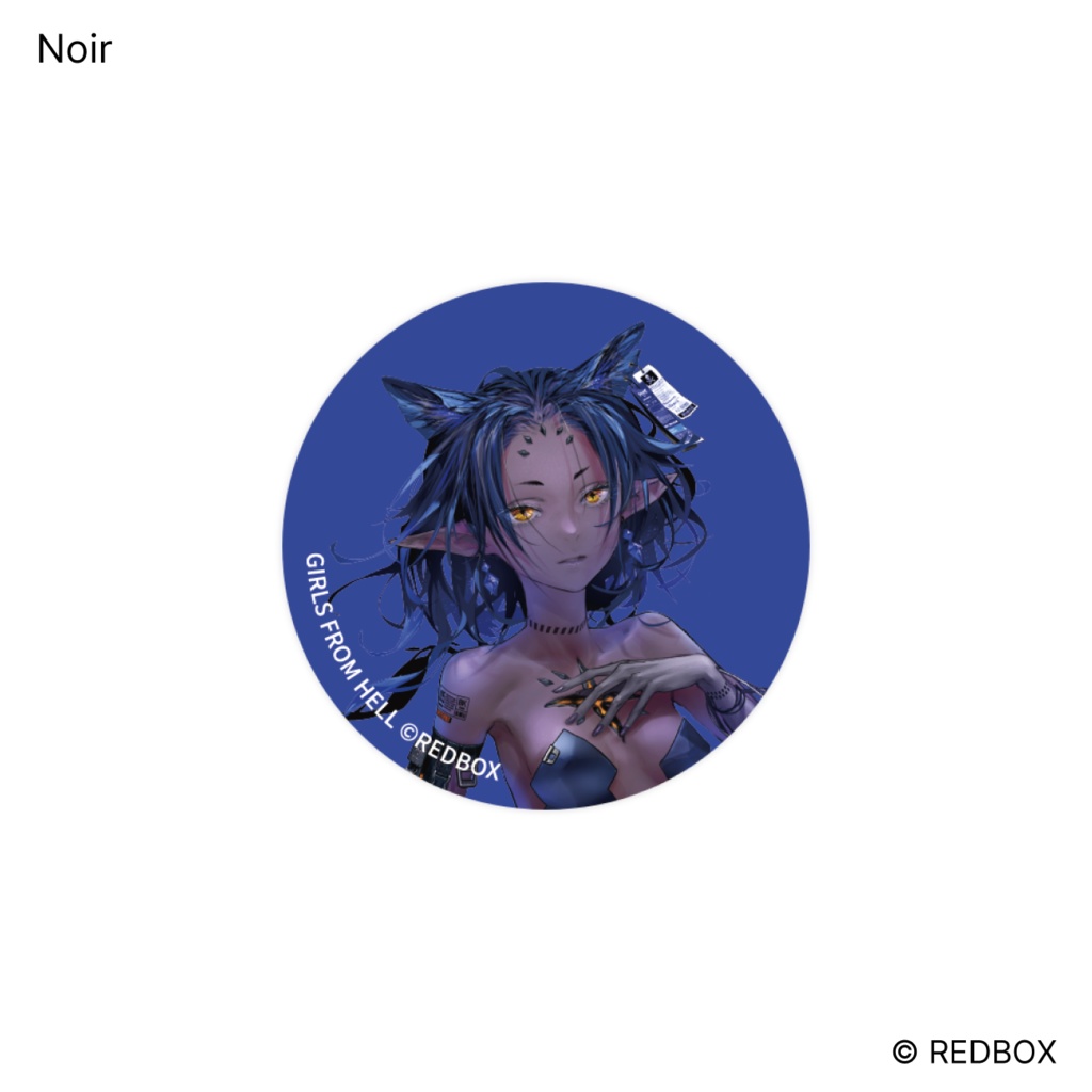 缶バッジ「GIRLS FROM HELL」(9種)