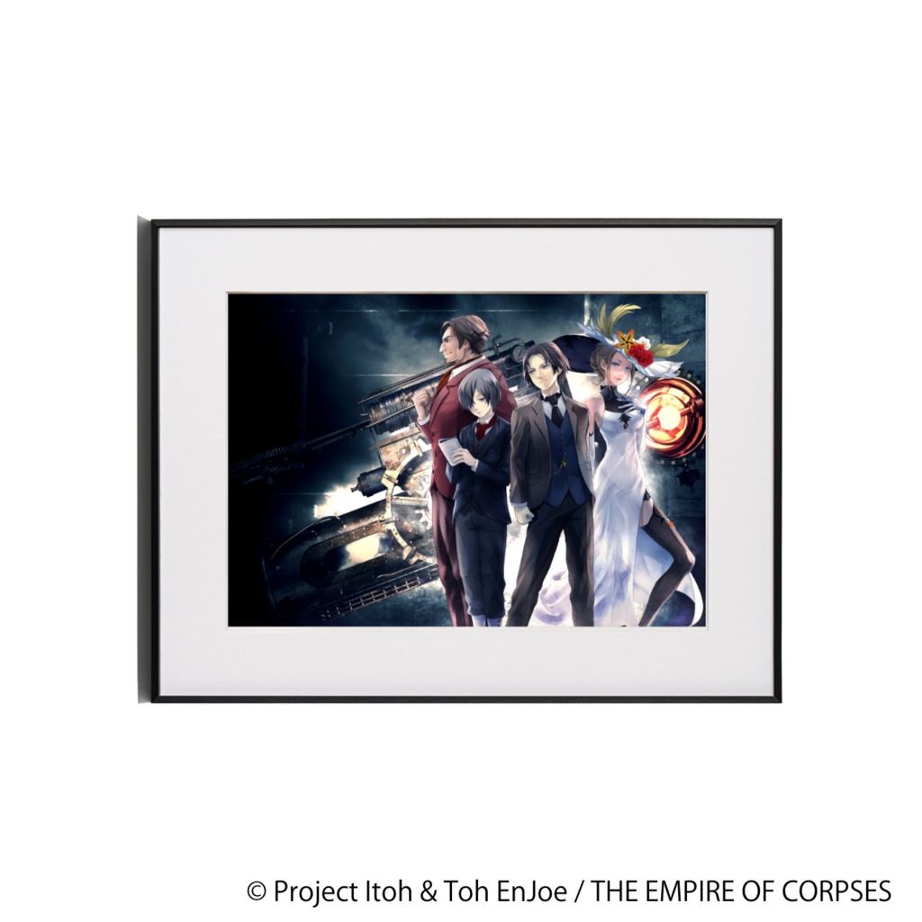 アートパネル「THE EMPIRE OF CORPSES #001」Classic B5(サイン入り)