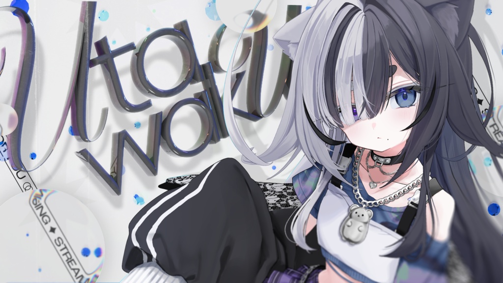 【サムネイル素材】歌枠配信サムネイル素材【VTuber向け】