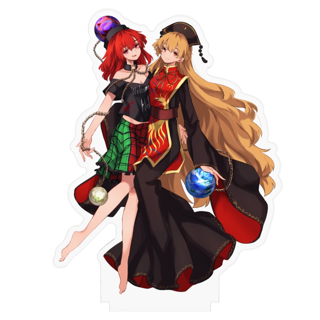 純ヘカ アクリルフィギュア