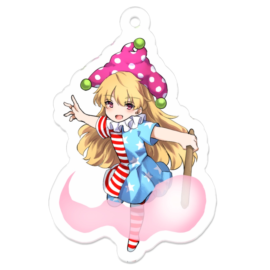 クラウンピース　アクリルキーホルダー