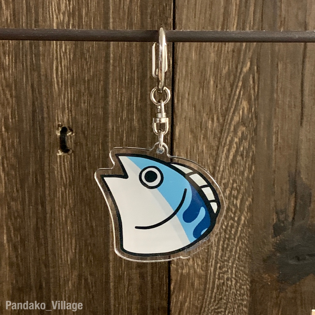 【サバ】アクリルキーホルダー