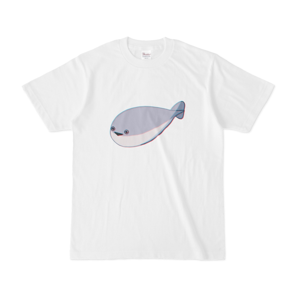 RGBのズレたサカバンバスピスTシャツ