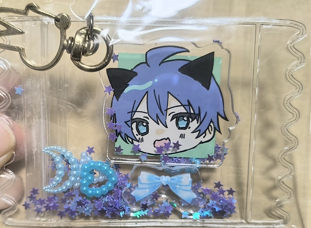 キーホルダー⑥猫の秀