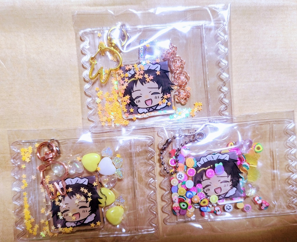 キーホルダー⑪メイドの道流