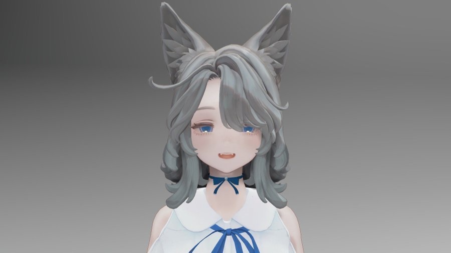 【VRC想定】RibbonChoker-リボンチョーカー-